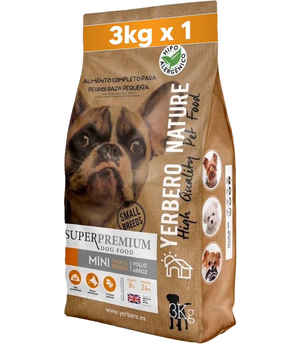 Superpremium Mini Dog Food pollo y arroz